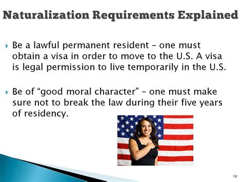 Requirements for Naturalization