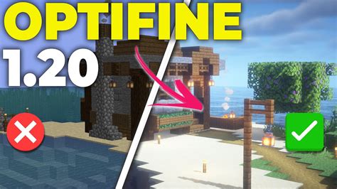 Requirements to Install OptiFine in Minecraft 1.20