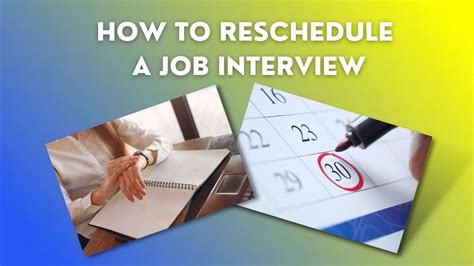 Rescheduling Job Interviews Professionally: How-To Guide