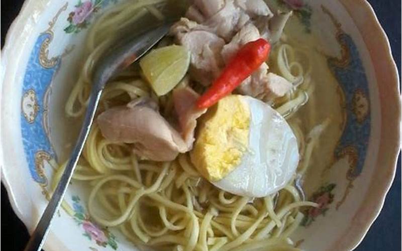 Resep Mie Kuah Ayam