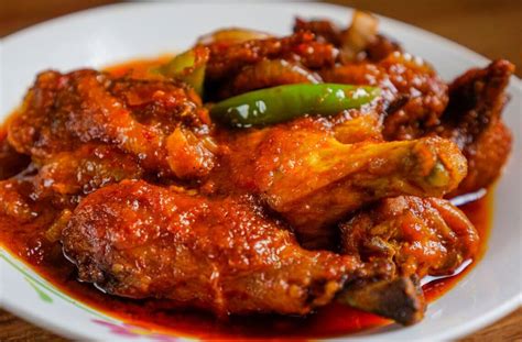 Resep Ayam Masak Merah