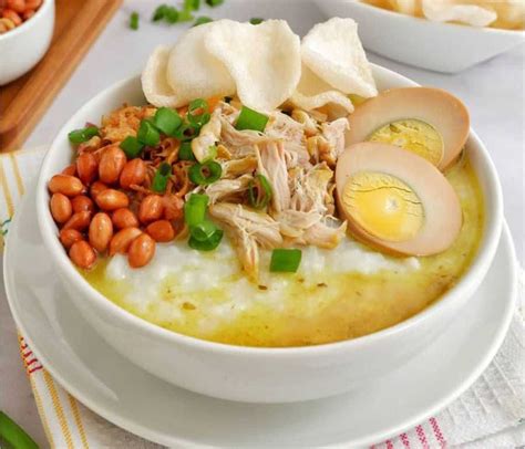 Resep Bubur Ayam Enak