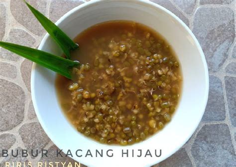 Resep Bubur Kacang Hijau    Tanpa Santan