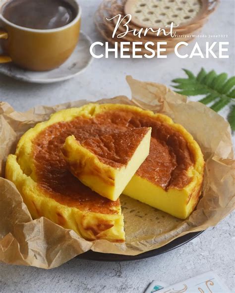 Resep Burnt Cheese Cake
