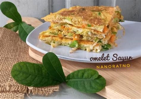 Resep Omelet Sayuran