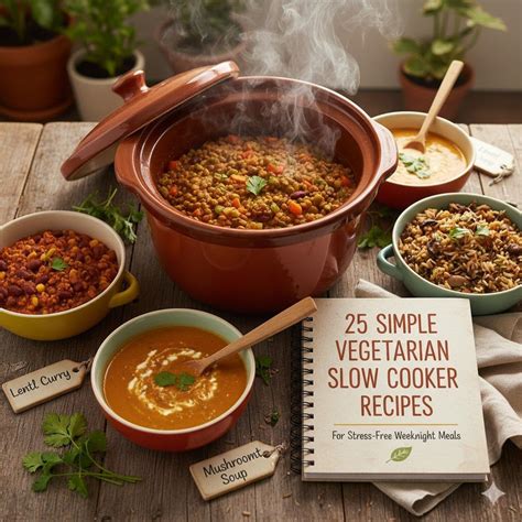 Menu Slow Cooker Sehat dan Lezat untuk Hidup Vegetarian yang Berkelanjutan