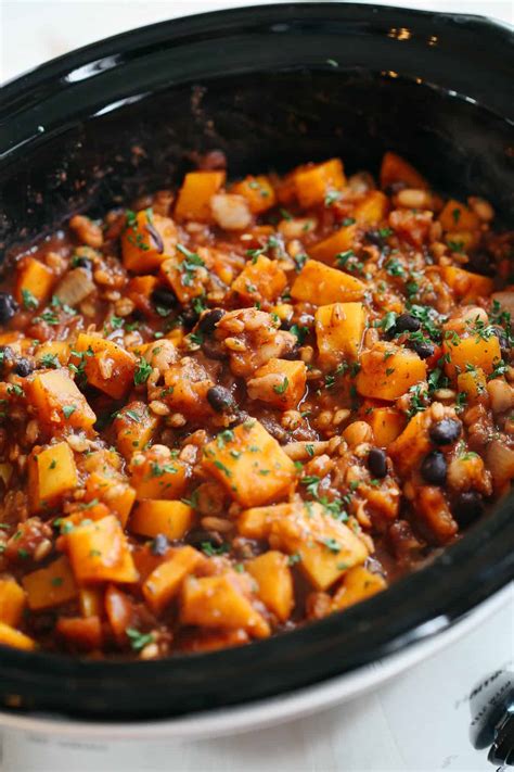 Nikmati Kelezatan Resep Butternut Squash Vegetarian yang Pedas dan Menggoda dari Slow Cooker