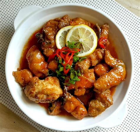 Resepi Ayam Masak Lemon Madu