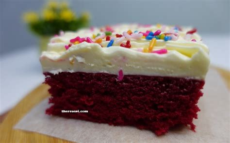 Resepi Kek Red Velvet