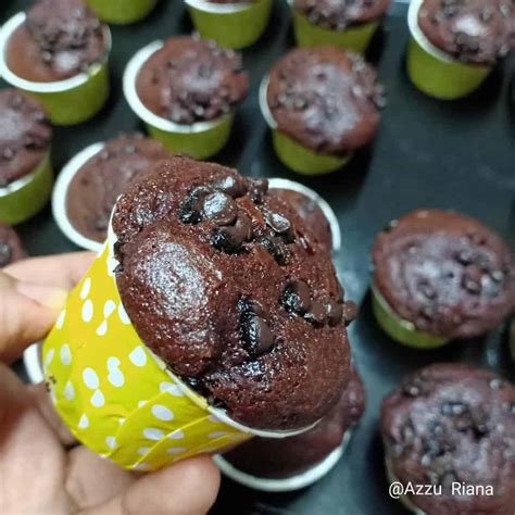 Resepi Muffin Chocolate Chip