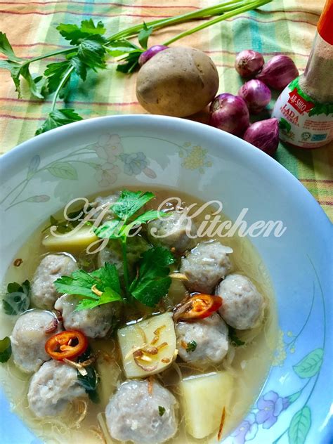 Resepi Sup Meatball