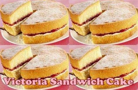 Resepi Victoria Sandwich Cake Slice Boxes