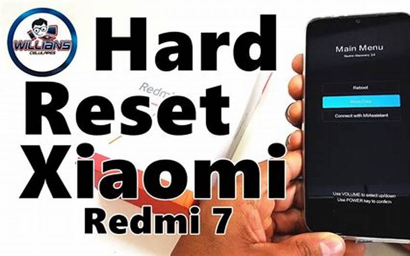 Reset Xiaomi 7