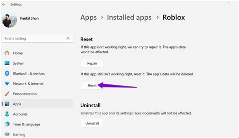 Reset Data - Roblox