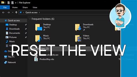 Reset File Explorer Options