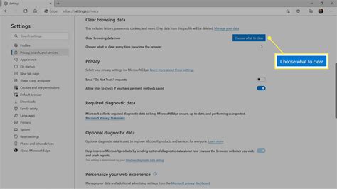 Reset Microsoft Edge