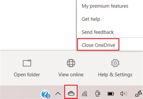 Reset OneDrive