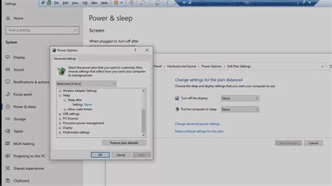Reset Power Settings On Your Windows 10 PC
