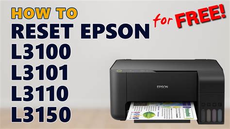 Reset Printer Epson L3110