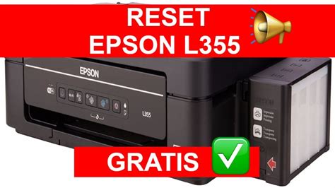 Reset Printer Epson L355 Gratis
