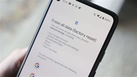 Reset Your Device to Factory Settings