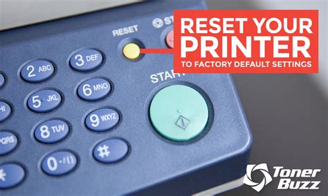Reset Your Printer