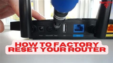 Reset Your Router