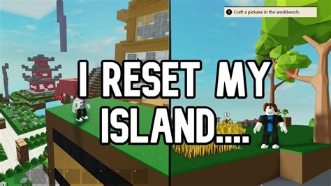 Reset co-op islands · Roblox Islands Feedback