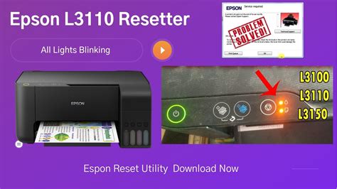 Resetter Epson L3110 Full Crack: Cara Mengatasi Masalah Printer Anda