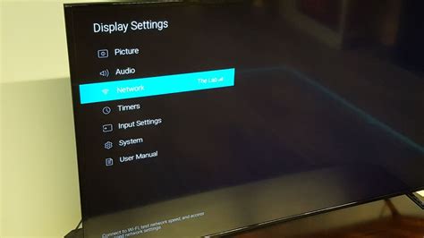 Resetting Network Settings on Your Vizio TV