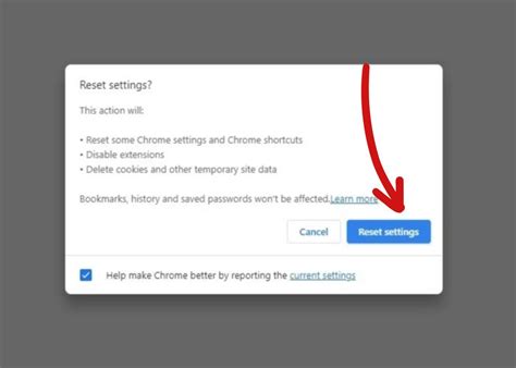 Resetting Your Browser Settings