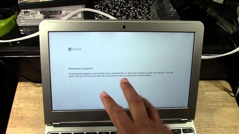 Resetting Your Chromebook for Screen-Related Issues