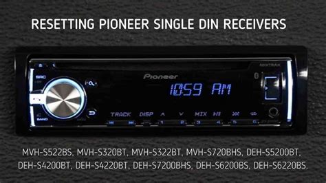 Resetting Your Pioneer Player to Fix Error 02-60