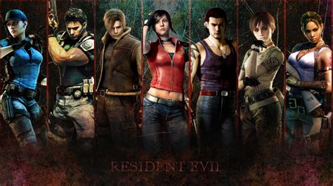 Unleash the Ultimate Apocalypse with the Magnificent Characters of Resident Evil Game!