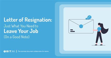 Resignation: Meaning & Tips For A Smooth Transition