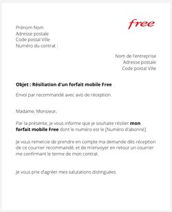 Comment résilier mon abonnement Free Mobile en 2021
