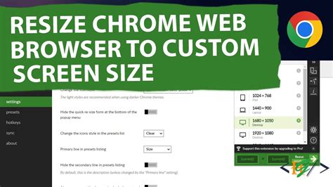 Resize Your Browser Window