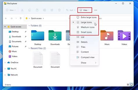 Resize images in File Explorer or desktop