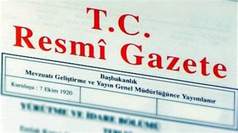 6 bakanlığa ilişkin atama kararları Resmi Gazete'de Tele1