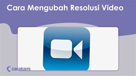 Resolusi Video
