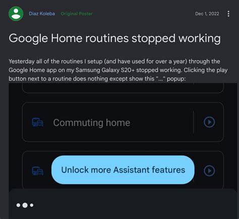 Resolve Google Home Assistant Routine Blues: Fixing Missing Routine Issues