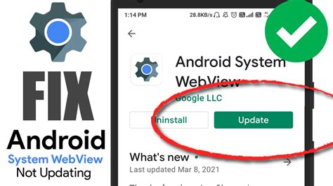 Resolved: Android System WebView Update Issues - Step-by-Step Guide