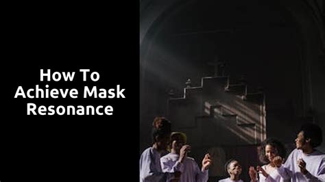 Resonance Singers Mask