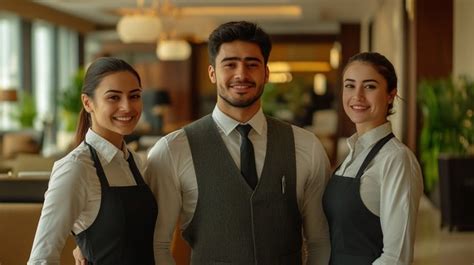 Resort Staff Smiling