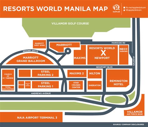 Resorts World Manila Location Map Draw A Topographic Map