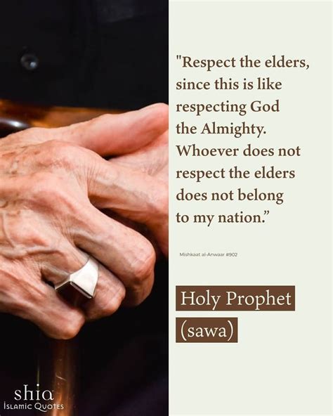 Respecting Elders In Islam Quotes