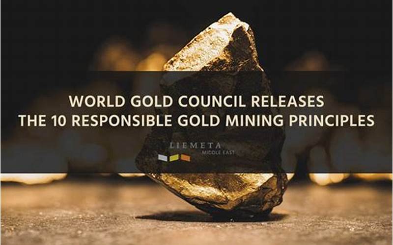 Responsible Gold Mining
