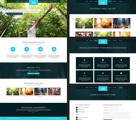 Responsive Design Template Free Download