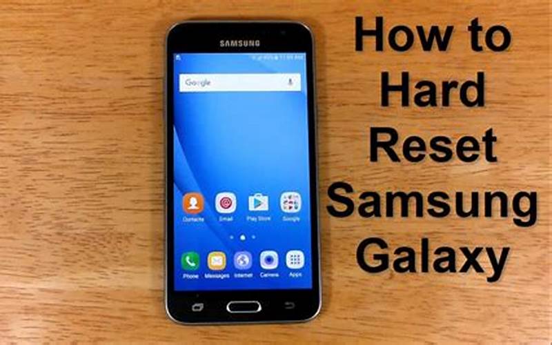 Restart Samsung Phone