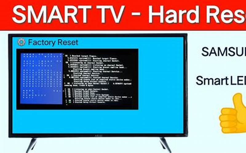 Restart Smart Tv